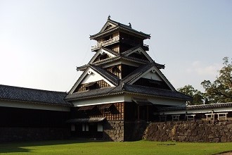 Picture of Kumamoto Castle in the Kyushu region