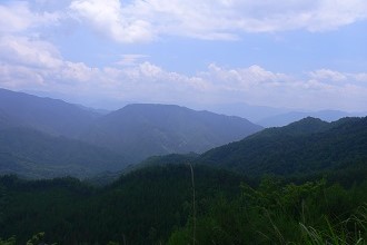 Photo of the mountains in Gifu